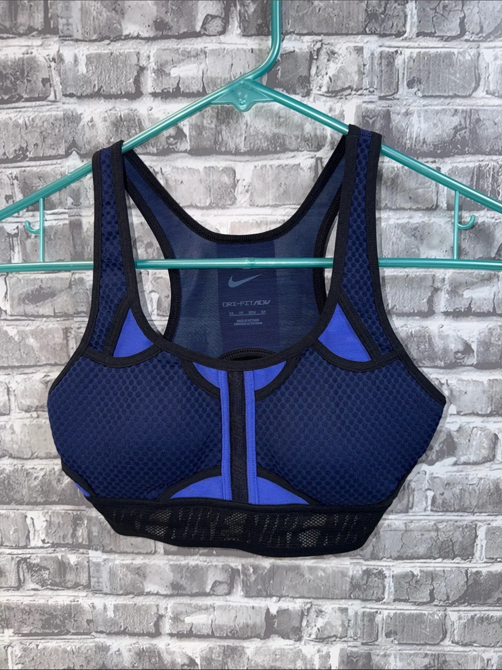 Nike Navy and Royal Blue sports bra